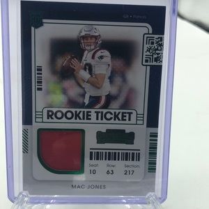Mac Jones Patch RC